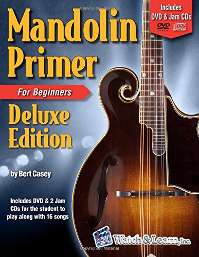Mandolin Primer Book for Beginners Deluxe Edition with DVD and 2 Jam CDs - 4690