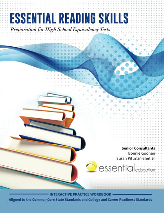 Essential Reading Skills: Preparation for High School Equivalency Tests - 4420