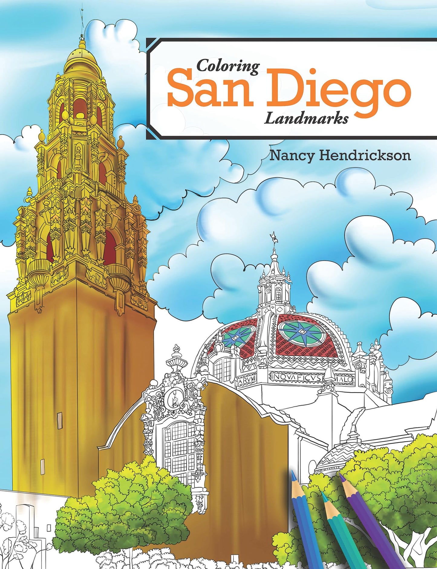 Coloring San Diego Landmarks - 3207
