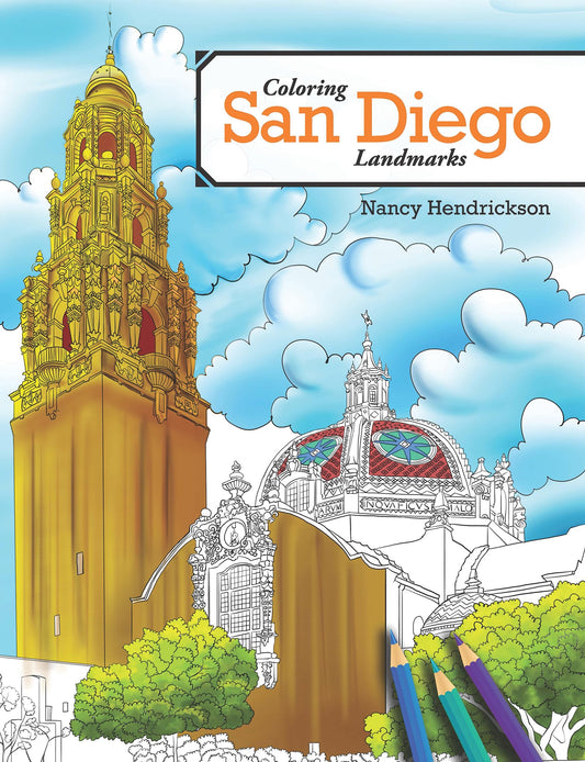 Coloring San Diego Landmarks - 3207