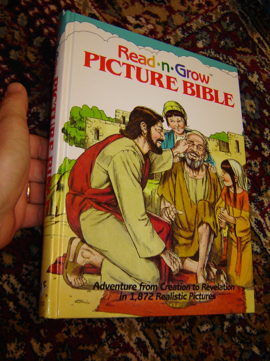 Read-N-Grow Picture Bible: Adventure from Creation to Revelation in 1,872 Realistic Pictures / Jimmy Swaggart Ministries - 9837