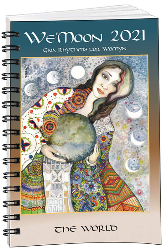 SMALL CHANGES We'Moon Spiral 2021 Calendar, 1 EA - 7459