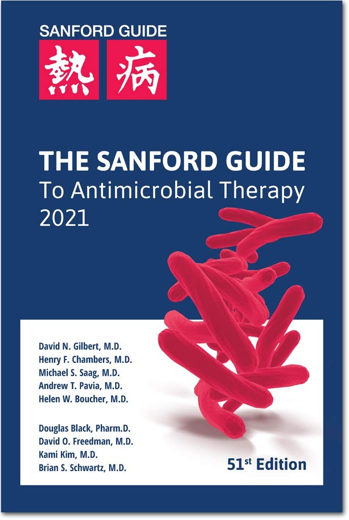 The Sanford Guide to Antimicrobial Therapy 2021 - 6976