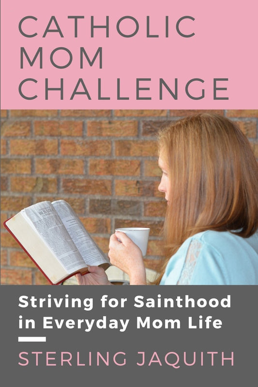 Catholic Mom Challenge: Striving For Sainthood in Everyday Mom Life