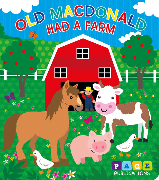 Old MacDonald Had a Farm - Sing-along Song Kids Books - Childrens Books - Toddler Books by Page Publications