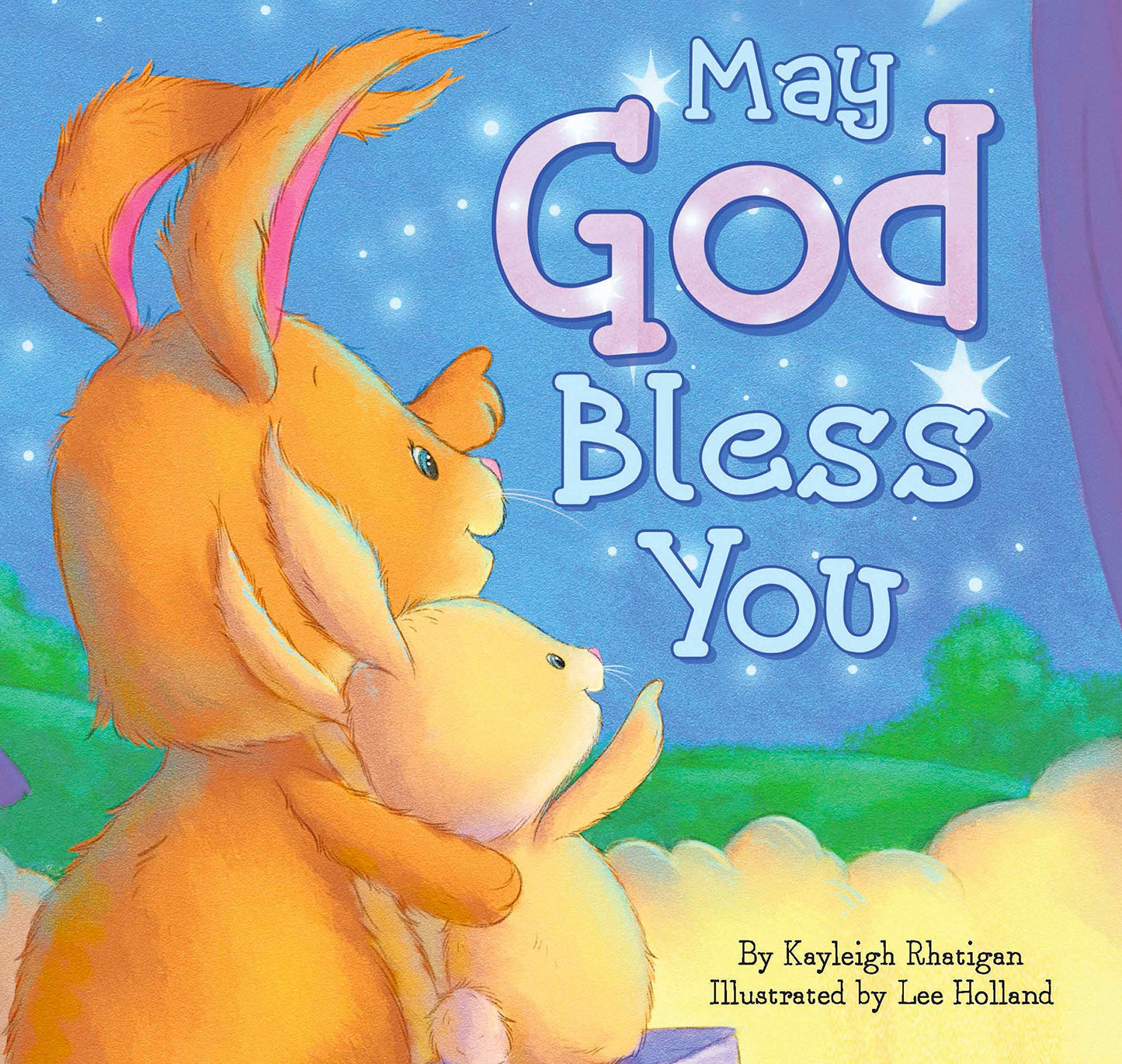 May God Bless You - Children's Padded Board Book - Religious Stories