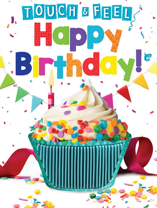 Happy Birthday - Touch and Feel Board Book - Sensory Board Book - 3334