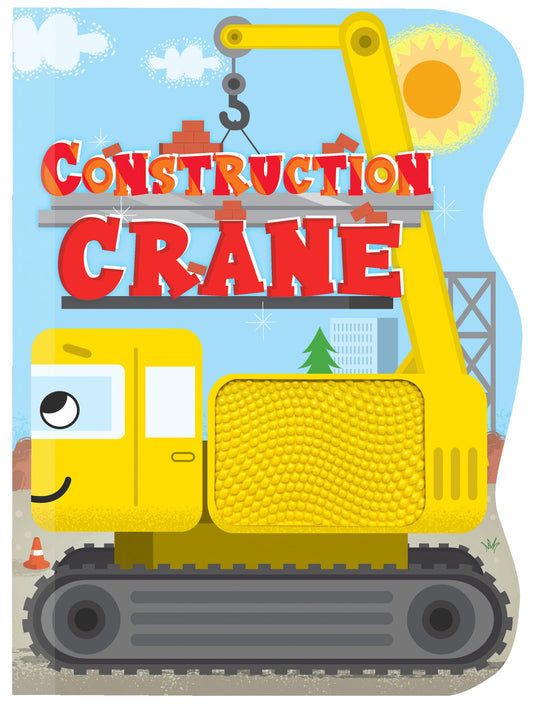 Construction Crane - Touch and Feel Board Book - Sensory Board Book - 7489