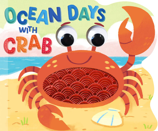 Ocean Days with Crab - Touch and Feel Board Book - Sensory Board Book - 6884