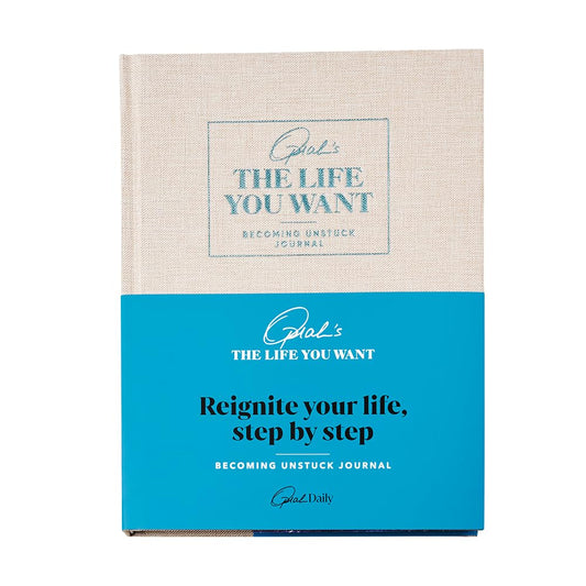 Oprah's The Life You Want™ Becoming Unstuck Journal: Overcome anything life throws your way with the ultimate roadmap to becoming unstuck