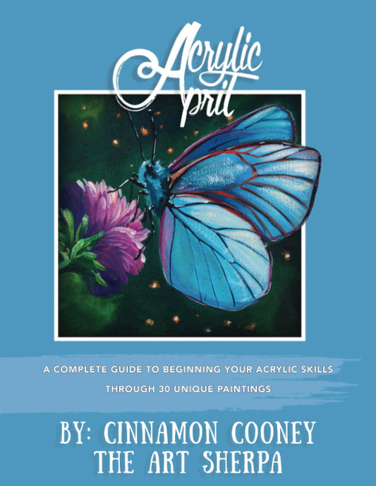 Acrylic April 2020: A Complete Guide To Beginning Your Acrylic Skills Through 30 Unique Paintings - 6325