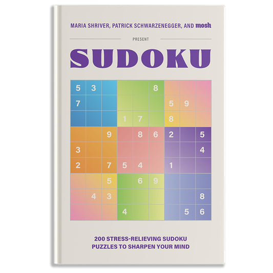 200 Stress-Relieving Sudoku Puzzles to Sharpen Your Mind: Presented by Maria Shriver, Patrick Schwarzenegger, and MOSH (Puzzle Books for Brain Health)