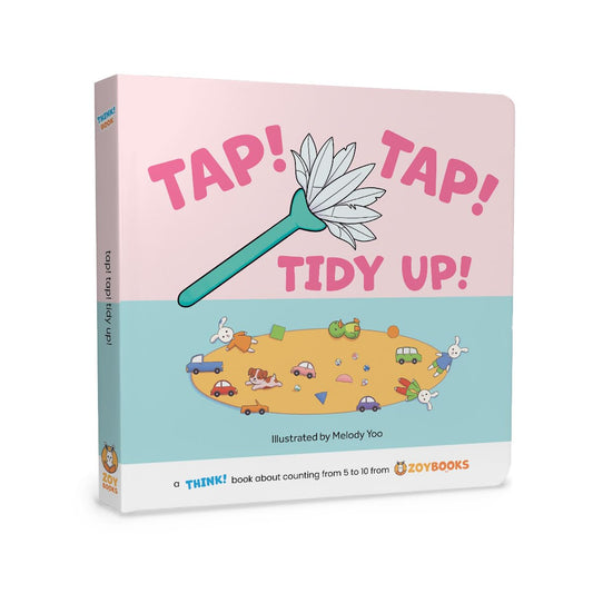 Tap! Tap! Tidy Up! A THINK! Book about Counting from 5 to 10 from ZOYBOOKS