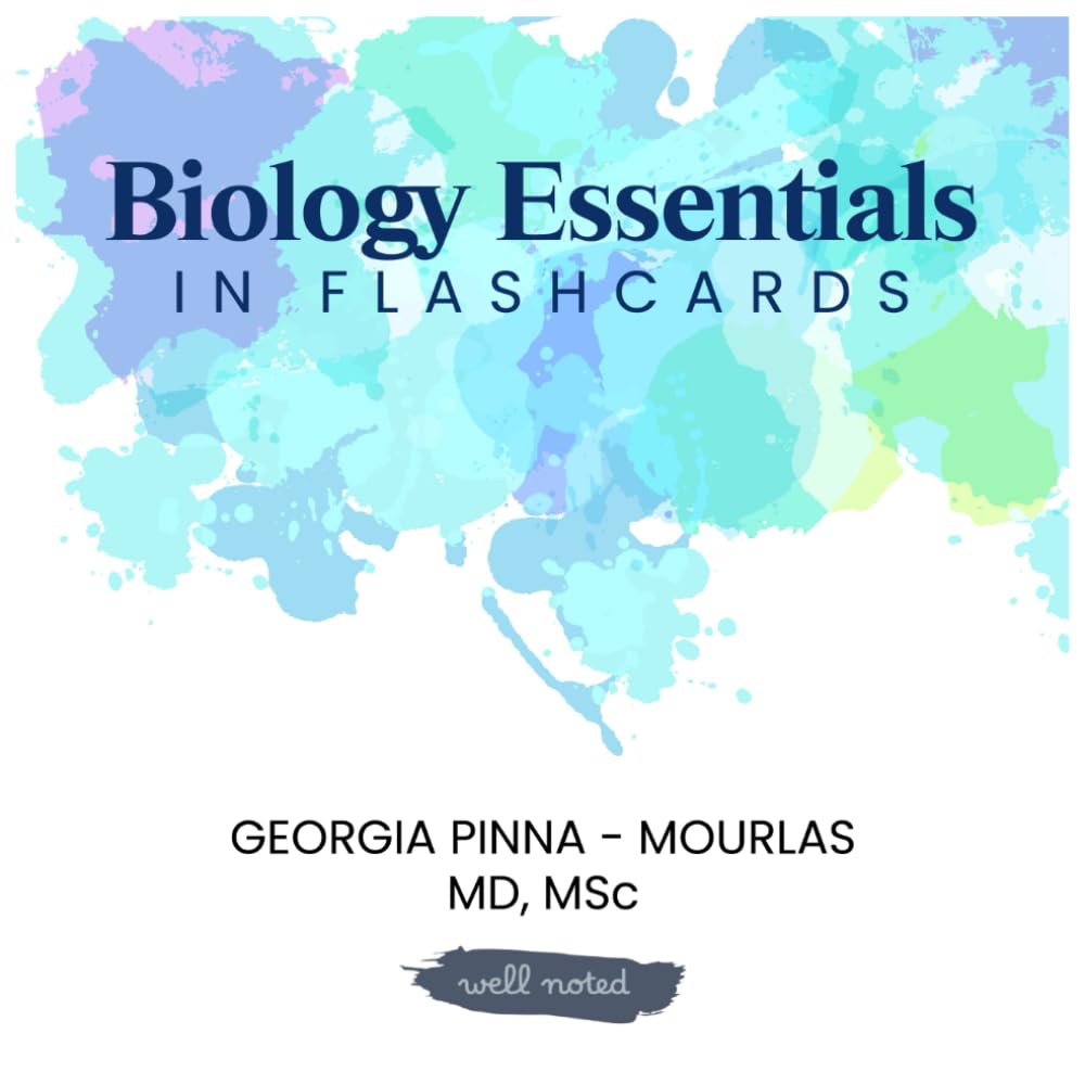 BIOLOGY ESSENTIALS IN FLASHCARDS - 8524