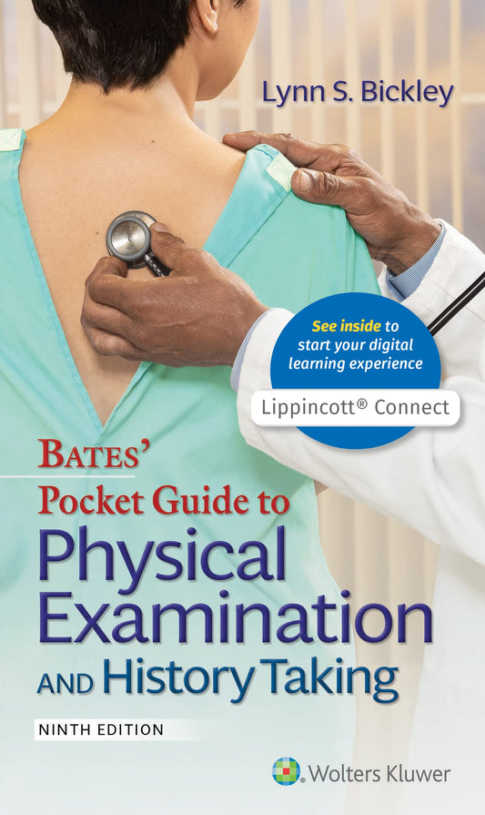 Bates' Pocket Guide to Physical Examination and History Taking (Lippincott Connect) - 4631