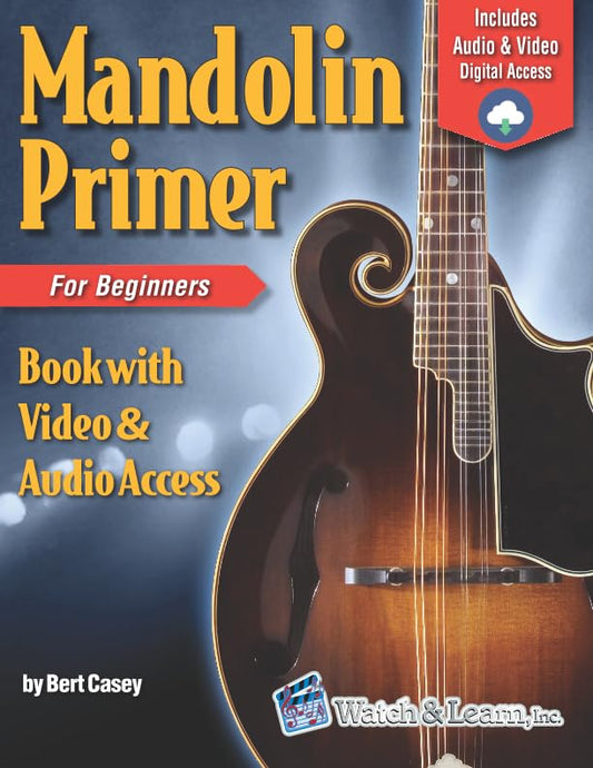 Mandolin Primer Book for Beginners (Video & Audio Access) - 1331