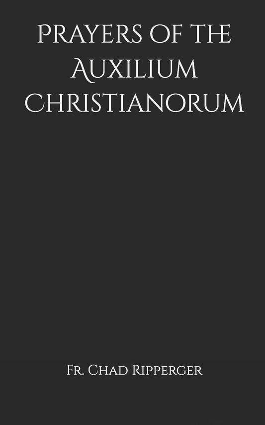 Prayers of the Auxilium Christianorum - 7723