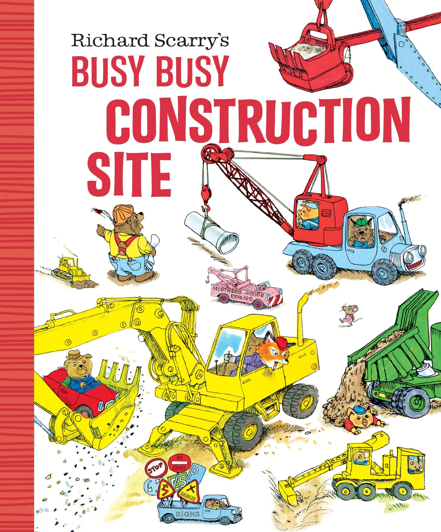Richard Scarry's Busy Busy Construction Site (Richard Scarry's BUSY BUSY Board Books) - 3319