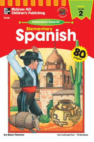 HOMEWORK BOOKLET SPANISH 2 ELEM. LEVEL 2