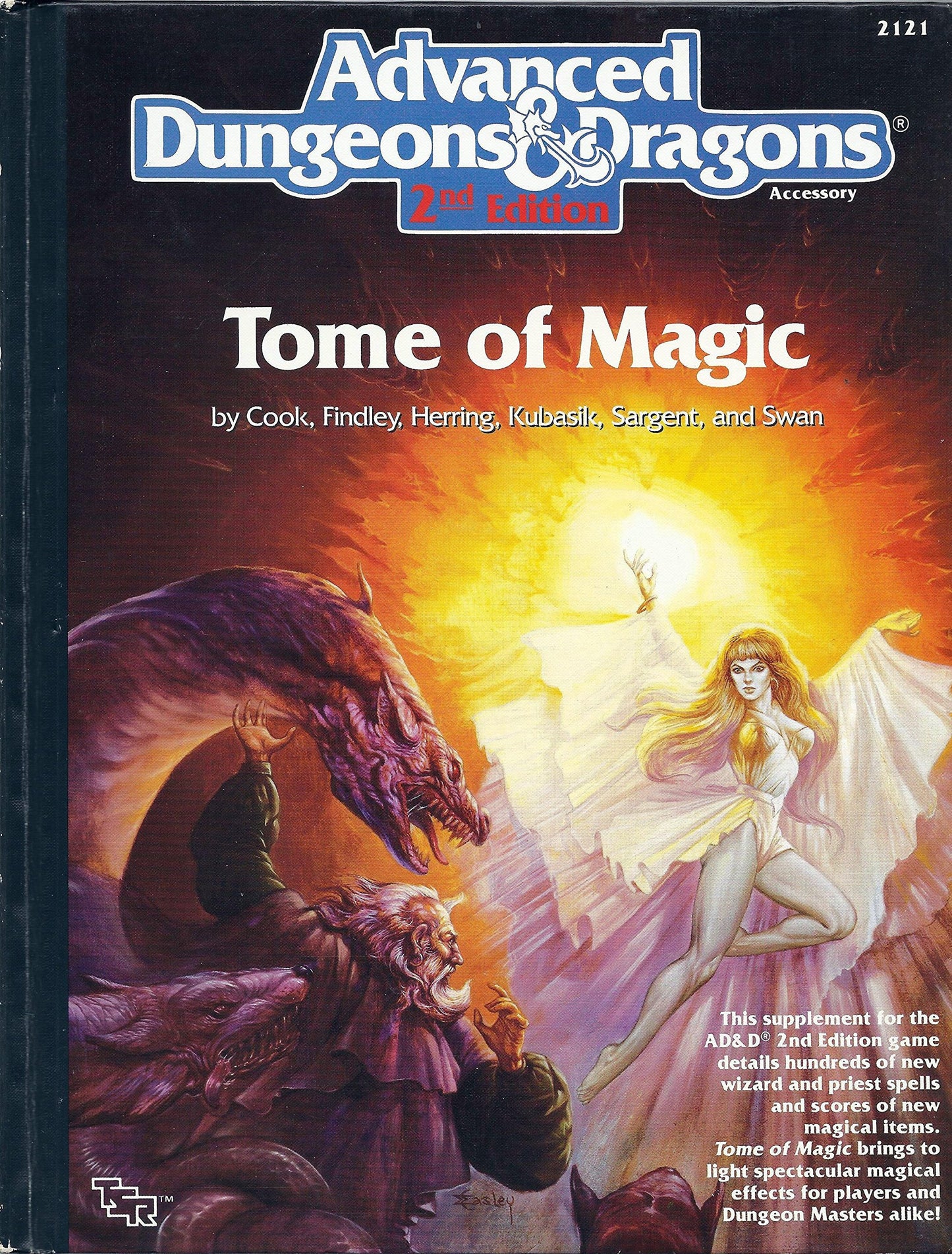 Tome Of Magic - Advanced Dungeons & Dragons Accessory, Tsr 2121