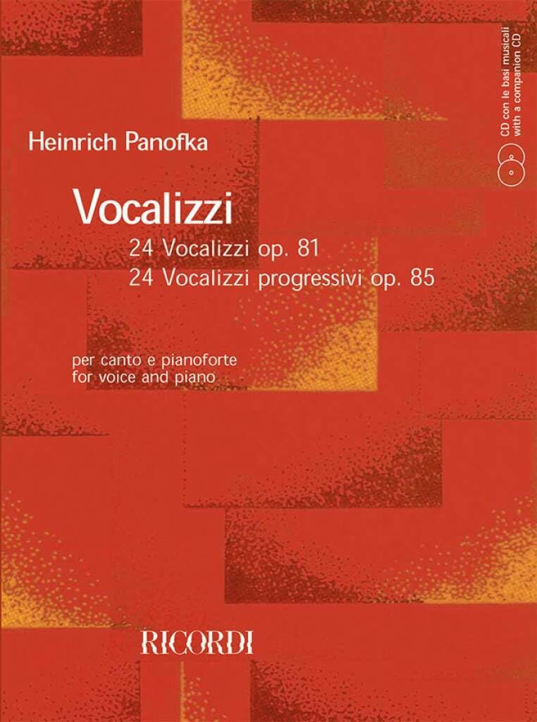 24 VOCALIZZI OPUS 81 CHANT+CD