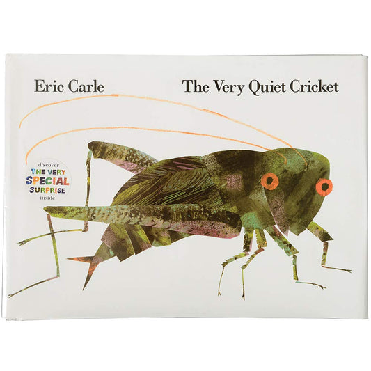 Constructive Playthings Eric Carle Collection- "The Very Quiet Crciket" 32 Page Hardcover Book for Ages 2 Years and Up - 960