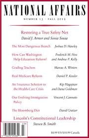 National Affairs (fall 2012 issue 13)
