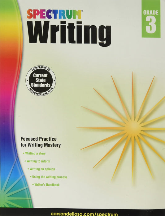 Spectrum Writing, Grade 3
