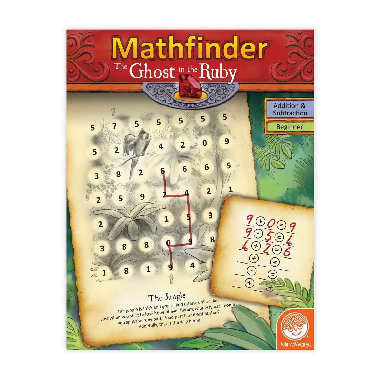 Math Finders: The Ghost and The Ruby Game - 8508