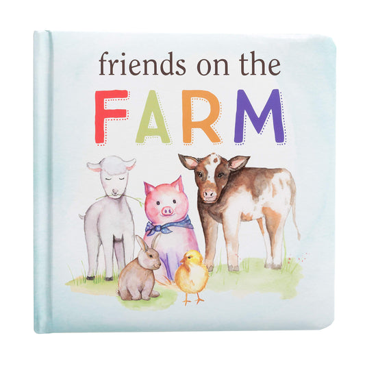 Kate & Milo Board Book - Farm Animals, Learning and Developmental Toddler Books, Baby Book, Gift for New and Expecting Parents