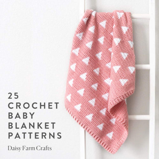 25 Crochet Baby Blanket Patterns - 7848