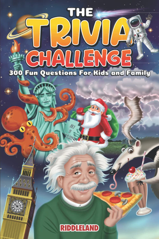 The Trivia Challenge: 300 Fun Questions and Facts For Kids and Family - 2212