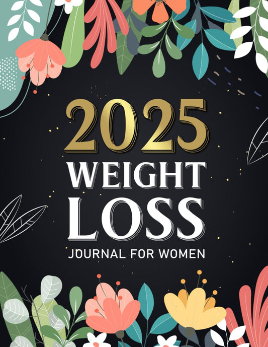 Weight Loss Journal for Women: Cute Food and Fitness Journal for Women | Motivational Diet and Exercise Planner | Daily Workout Program for Women - 9814