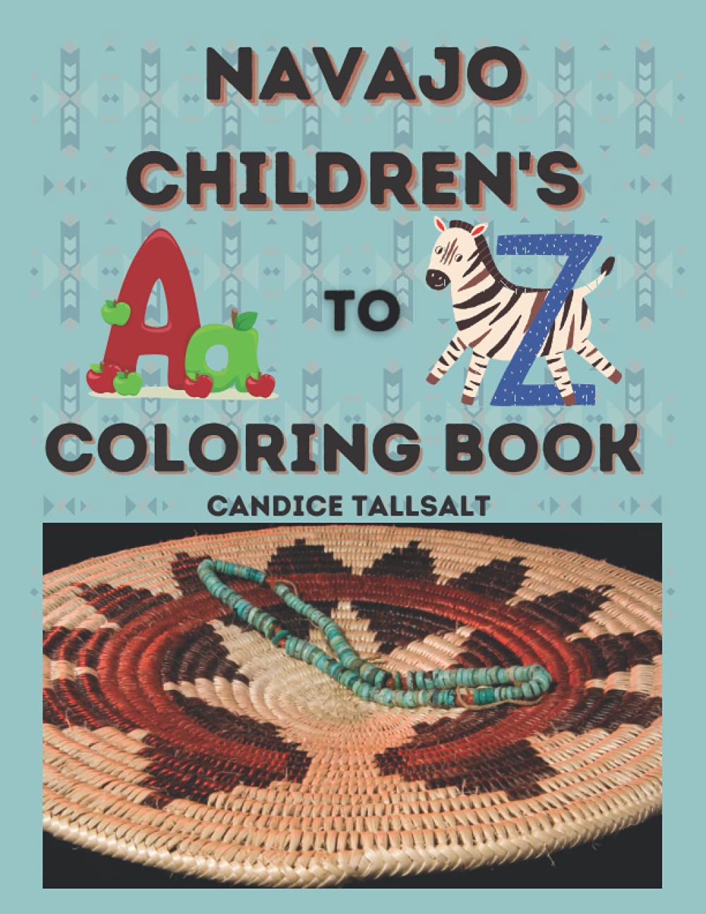 Navajo Children's A to Z Coloring Book - 3959