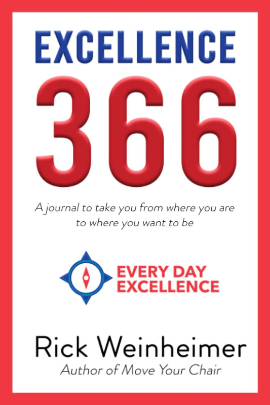 Excellence 366: A journal to take you from where you are to where you want to be