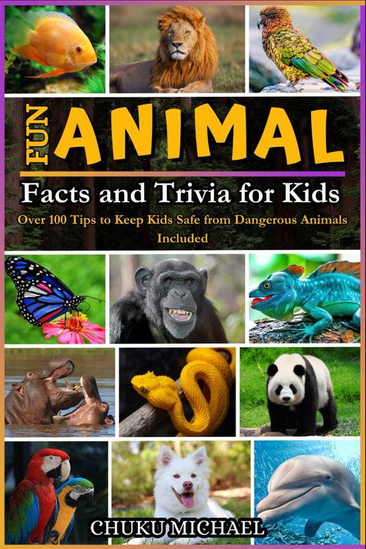 Fun Animal Facts and Trivia For Kids: Over 1000 Fascinating Animal Facts for Kids 8 and Older | 250 Fun Trivia Questions and Answers for Kids - 8705