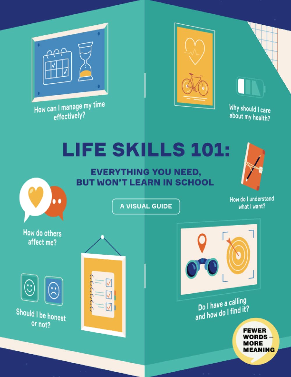 Life Skills 101: All You Need, But Won’t Learn in School. Essential Life Skills For Teens Told Through Infographics. Books For Teens on Social Skills ... Personalities (Life Skills 101 For Teens) - 4312