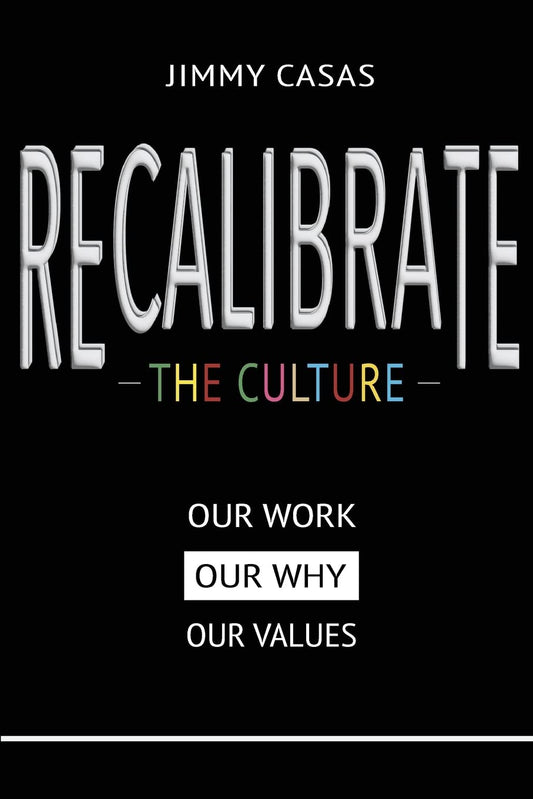 Recalibrate The Culture: Our Why...Our Work...Our Values