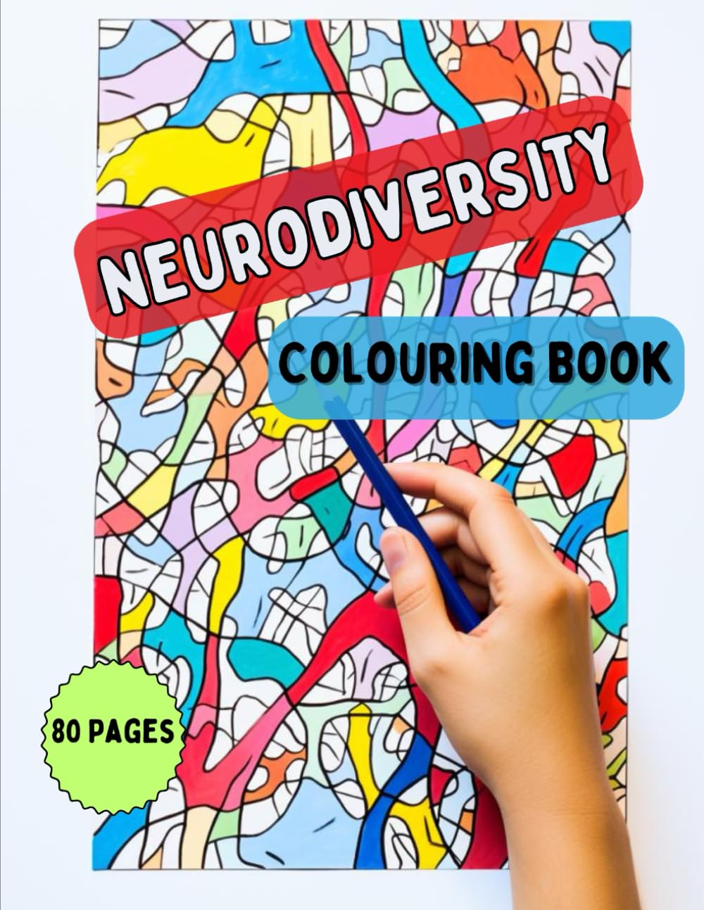 Neurodivergent ADHD Colouring Book for Adults: Pleasing patterns for a spectrum minds and Creative Exploration