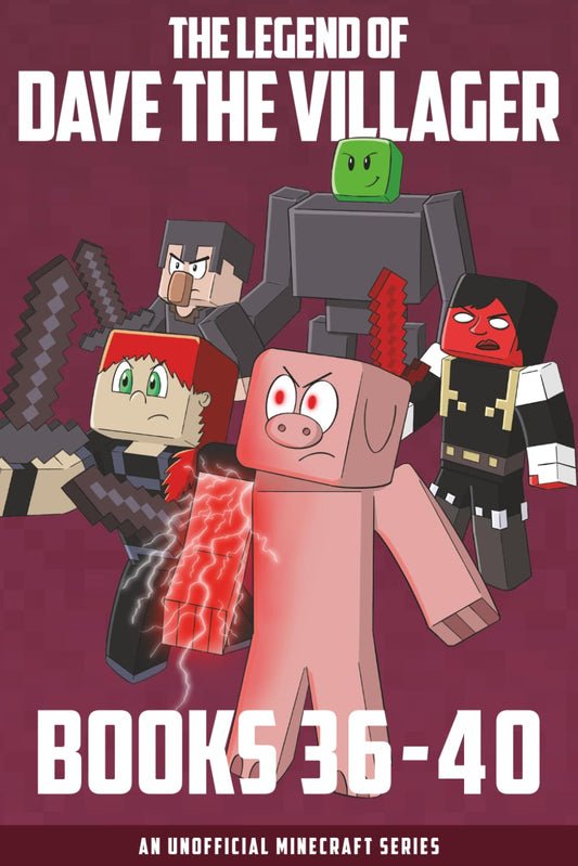 The Legend of Dave the Villager Books 36–40: An unofficial Minecraft series (Dave the Villager Collections)