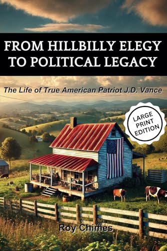 From Hillbilly Elegy to Political Legacy: The Life of True American Patriot J.D. Vance [Large Print]