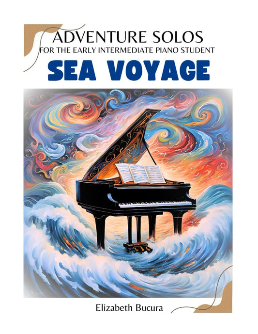 Adventure Solos for the Early Intermediate Piano Student: Sea Voyage - 6655