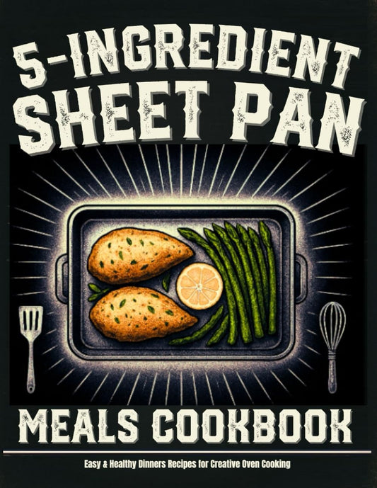 5 Ingredient Sheet Pan Meals Cookbook: Easy & Healthy Dinners Recipes for Creative Oven Cooking - 5332