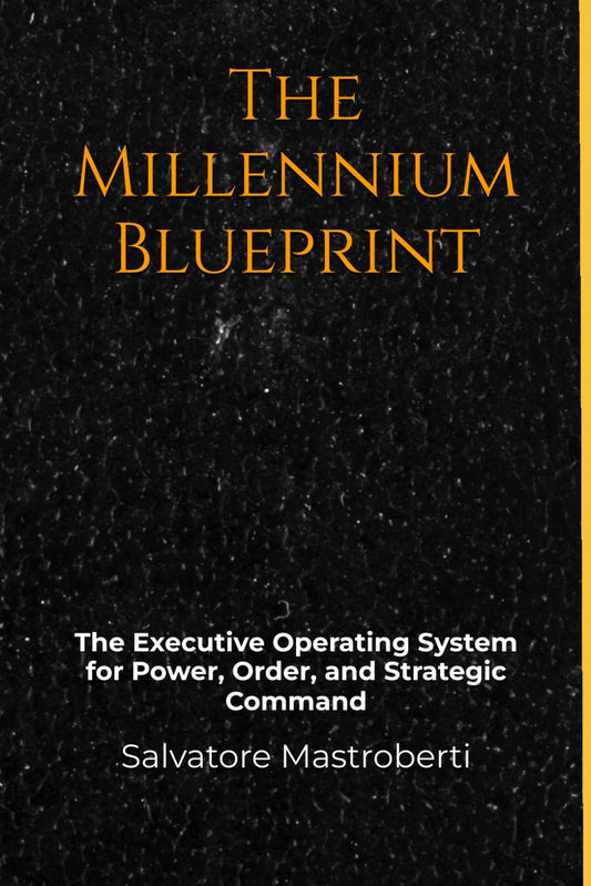 The Millennium Blueprint: The Executive Operating System for Power, Order, and Strategic Command - 8049