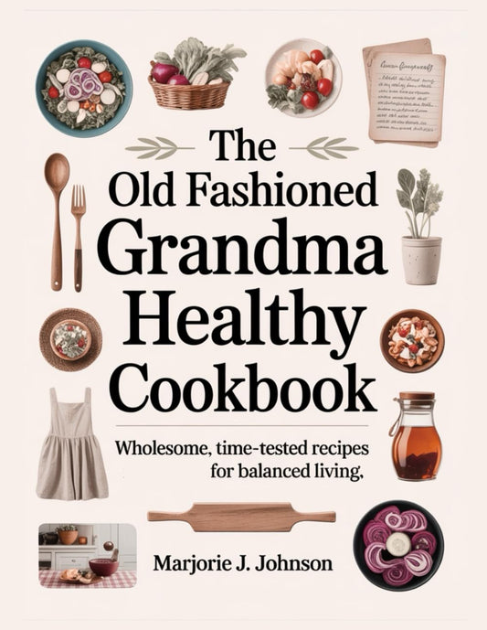 THE OLD-FASHIONED GRANDMA’S HEALTHY COOKBOOK 2025: Wholesome, Time-Tested Recipes for Balanced Living - 7011