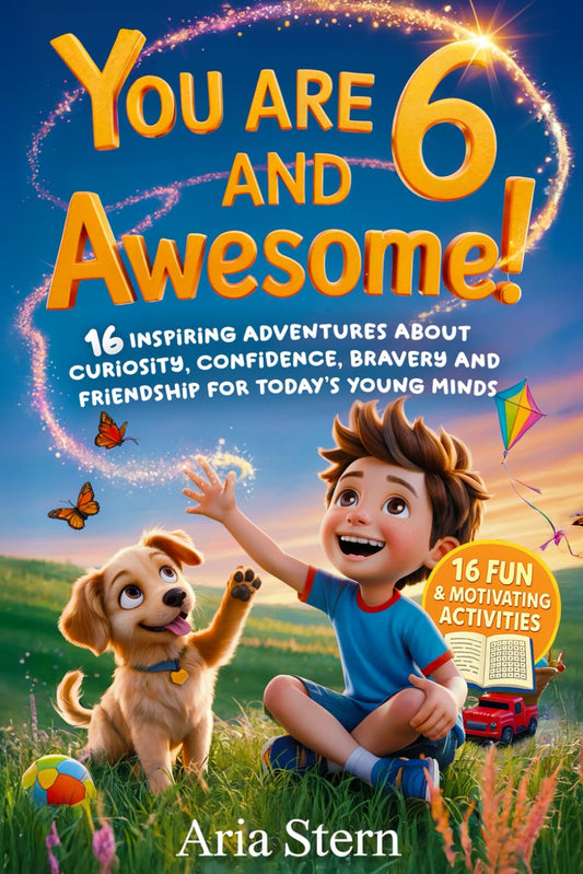 You Are 6 And Awesome! Motivational Short Stories for 6 Year Old Boys: 16 Inspiring Adventures About Curiosity, Confidence, Bravery and Friendship for Today's Young Minds (You Are an Awesome Kid!)