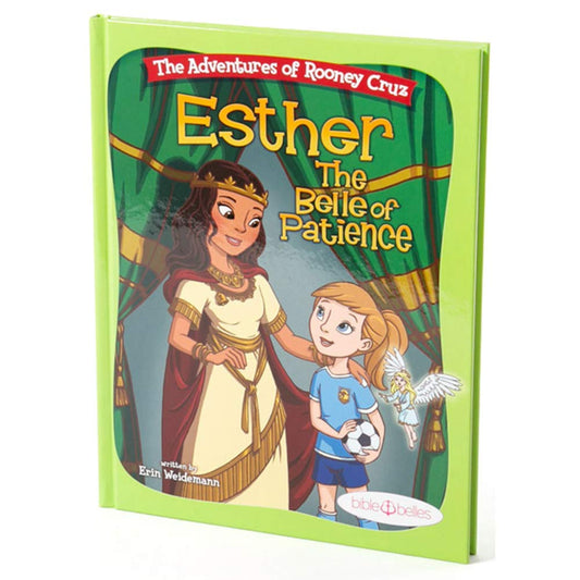 Bible Stories for Girls, "The Adventures of Rooney Cruz: Esther The Belle of Patience" A Bible Story Book For Kids, Teaching Patience Book Esther Bible Study for Christian Girls & Boys - 8069