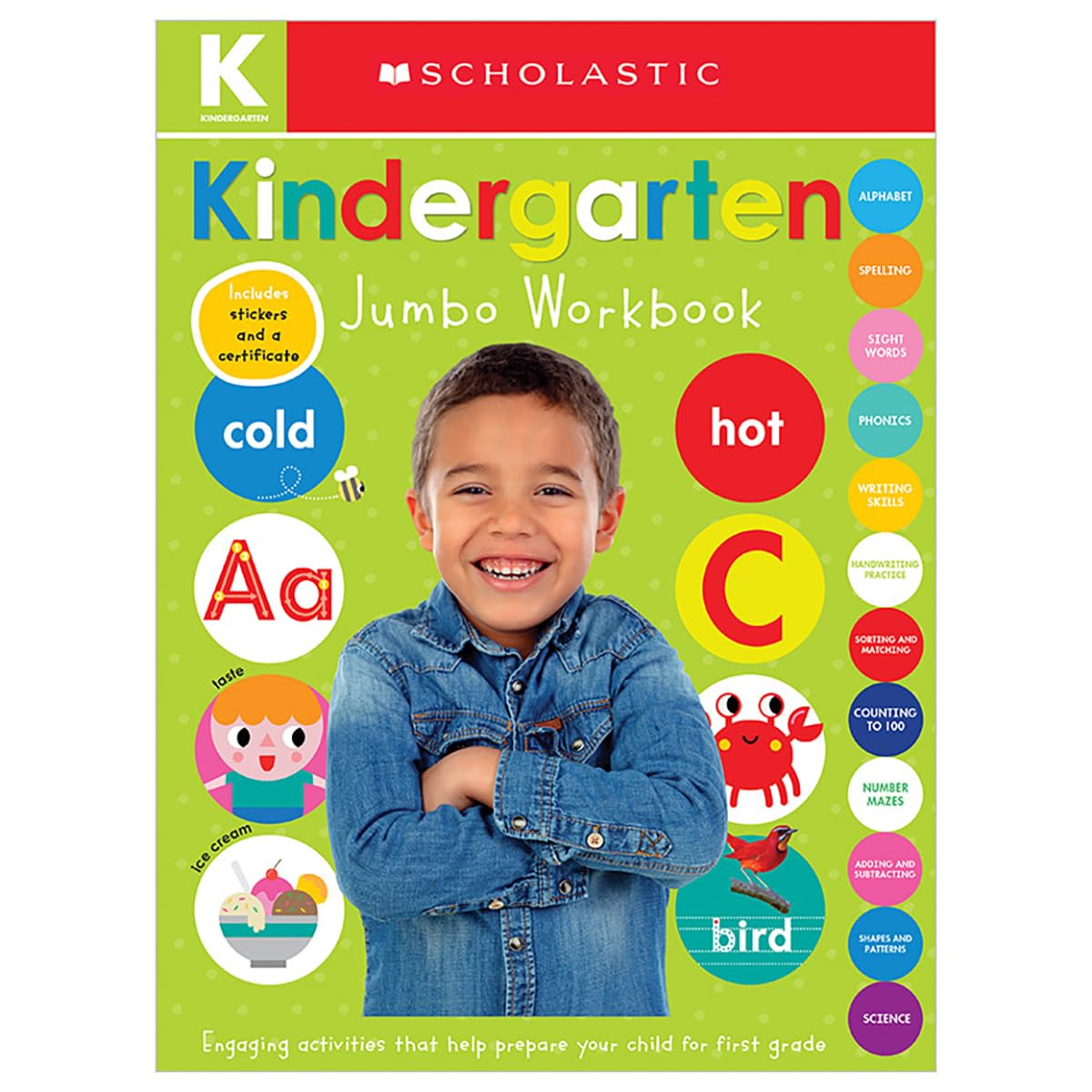 Kindergarten Jumbo Workbook: Scholastic Early Learners (Jumbo Workbook) - 8556