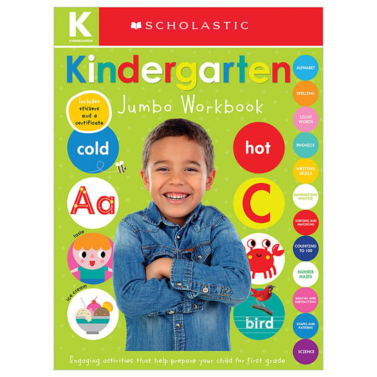 Kindergarten Jumbo Workbook: Scholastic Early Learners (Jumbo Workbook) - 8556