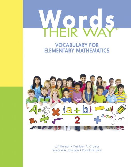 Words Their Way: Vocabulary for Elementary Mathematics (Words Their Way Series) - 8064